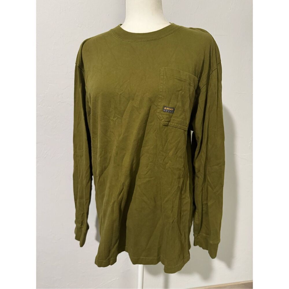 Ariat Rebar long sleeve graphic T M